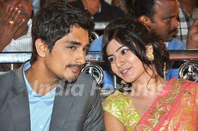 Siddharth with his Ex-girlfriend Samantha