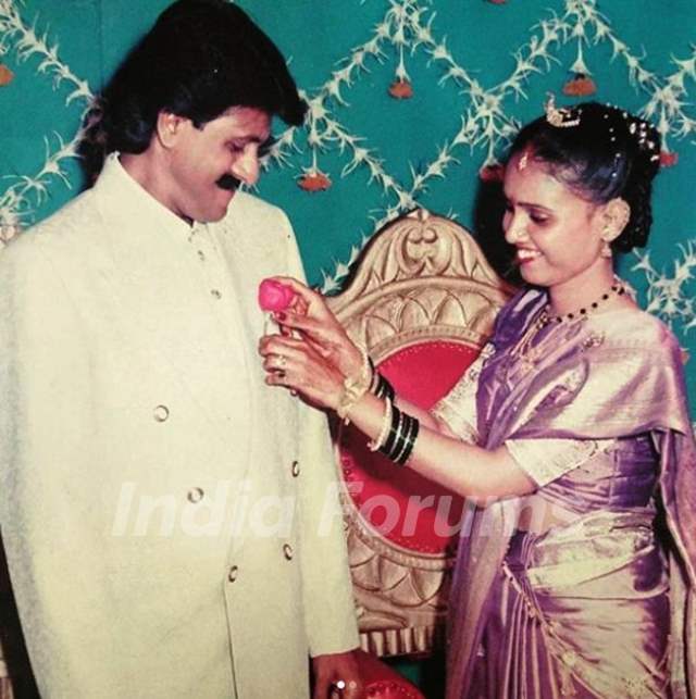 Vijay Patkar With His Wife
