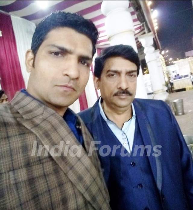 Jatin Sarna With His Father