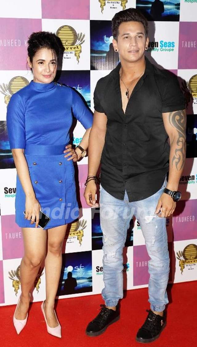 Prince Narula and Yuvika Chaudhary