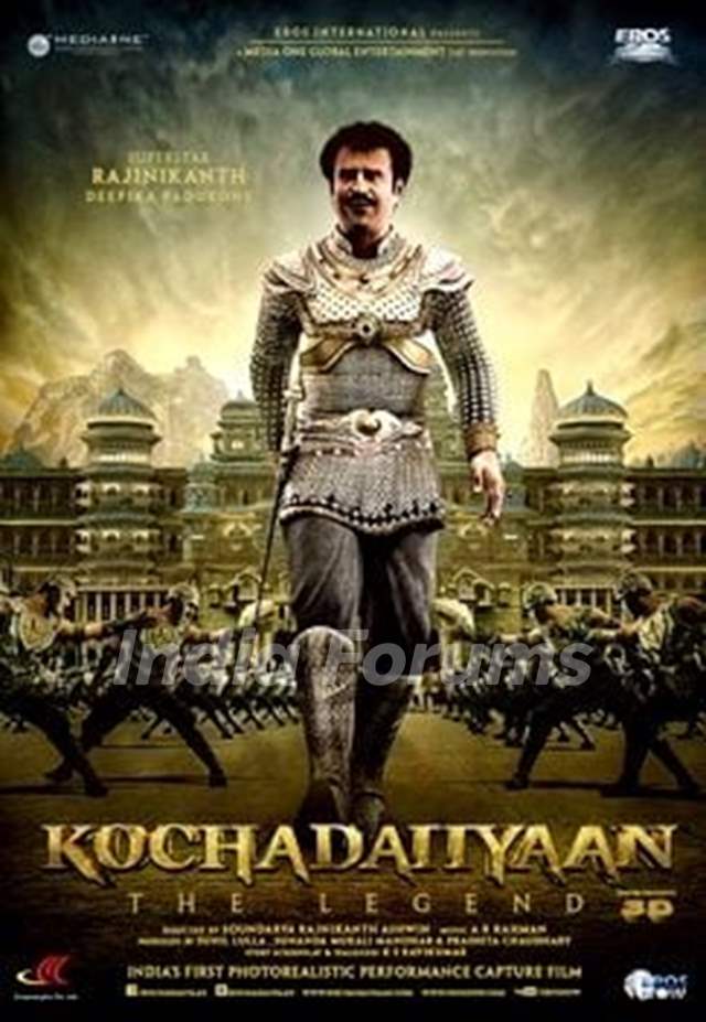 Soundarya Rajinikanth Tamil film debut as director - Kochadaiiyaan (2014)