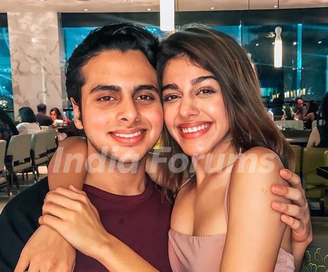 Aalia Furniturewalla with her brother Omar Furniturewalla