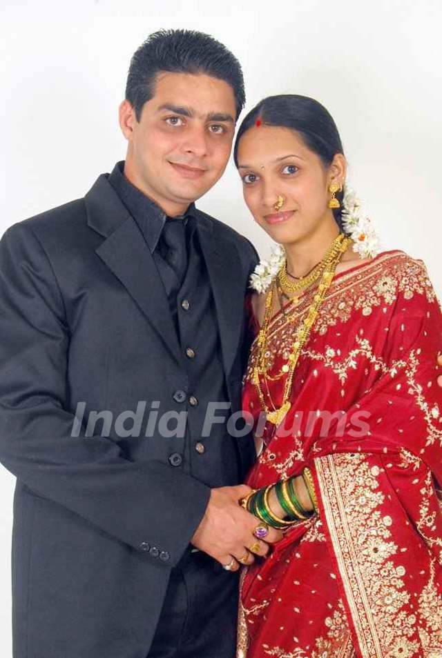 Hindustani Bhau with his wife 