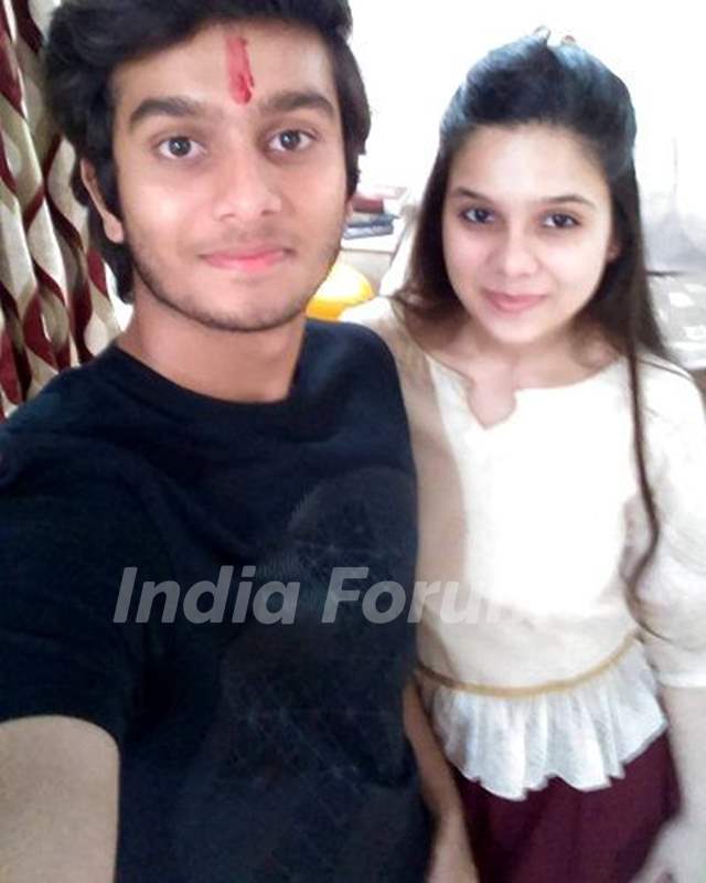 Rashmi Agdekar with her brother Abhishek Agdekar