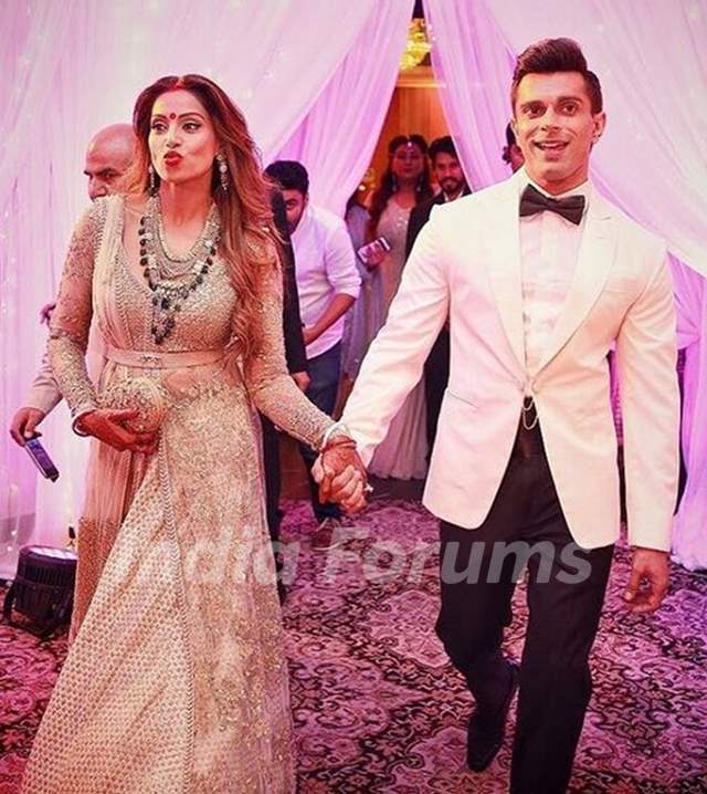 Bipasha Basu and Karan Singh Grover