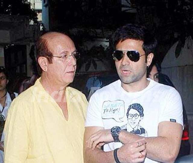 Emraan Hashmi With His Father