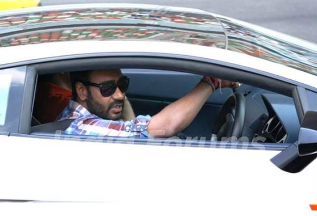 Ajay Devgn Maserati Quattroporte