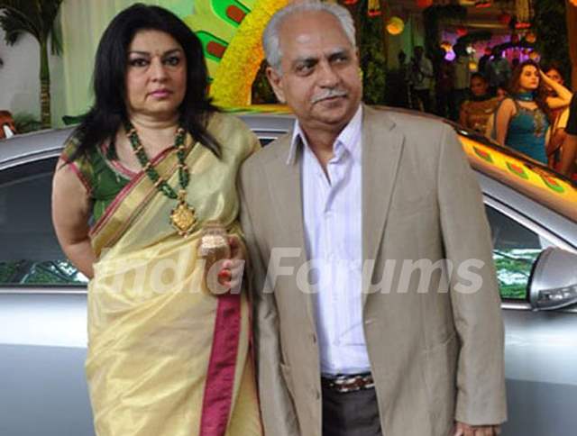 Ramesh Sippy with his Wife