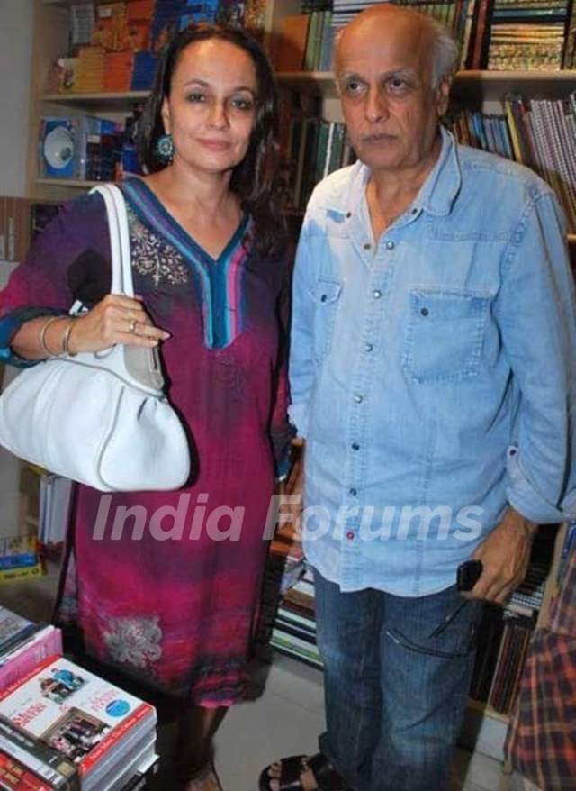 Mahesh Bhatt and Soni Razdan