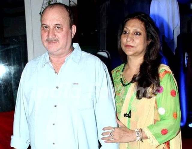Raju Kher with his wife Reema Kher