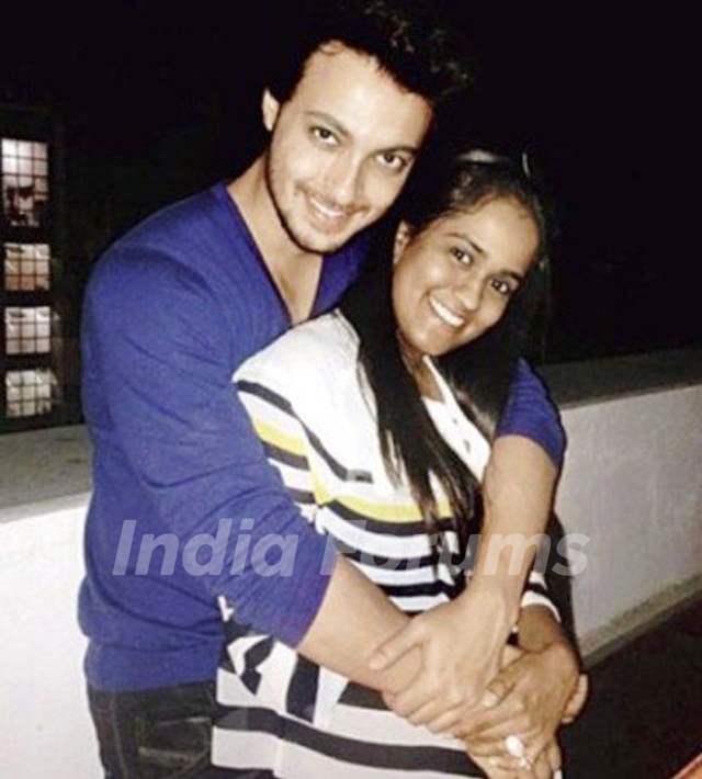 Aayush Sharma with his wife Arpita Sharma