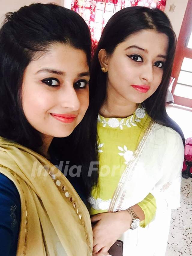 Somi Khan with Saba Khan