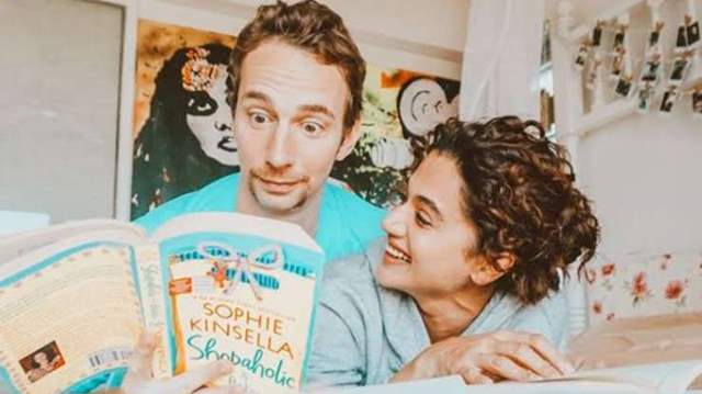 Taapsee Pannu and Mathias Boe