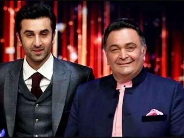 Ranbir Kapoor and Rishi Kapoor