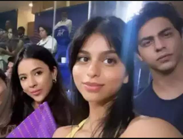 Aryan Khan and Suhana Khan