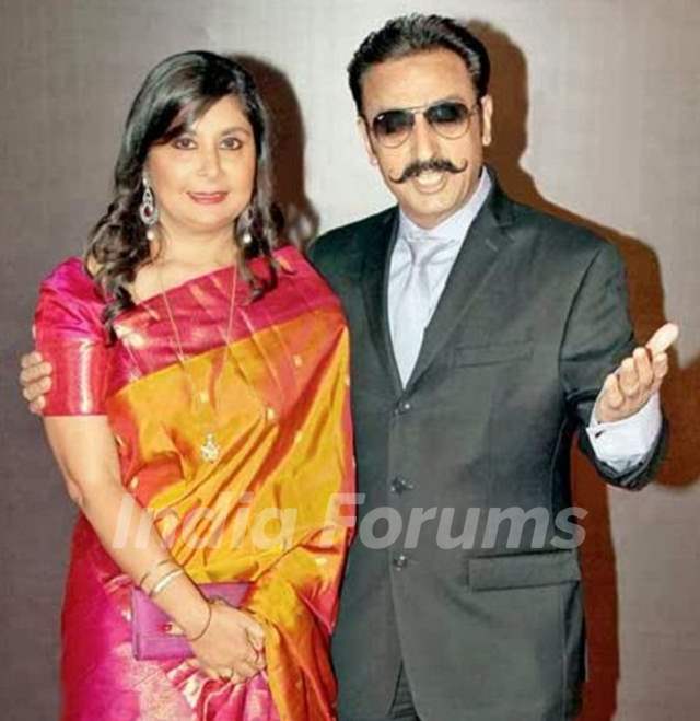 Gulshan Grover with Ex wife Kashish Grover