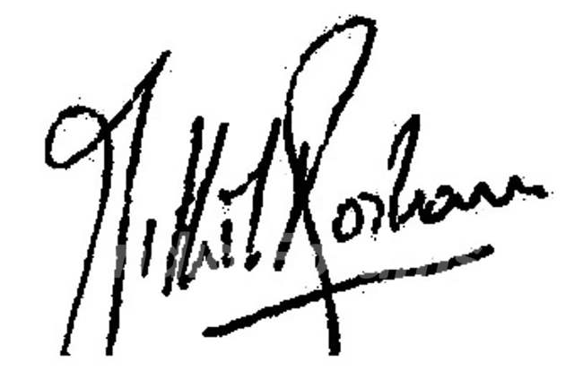 Hrithik Roshan's Signature