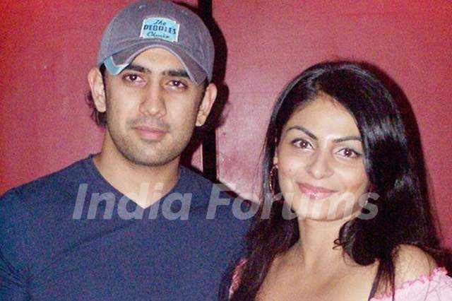 Neeru Bajwa with Ex-boyfriend Amit Sadh