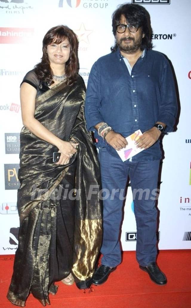 Pallavi Joshi with her husband