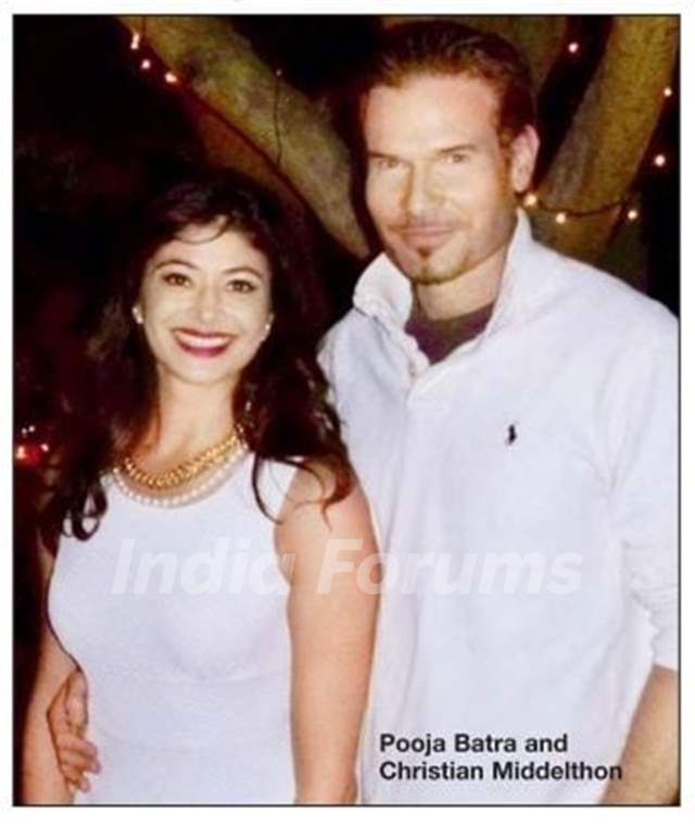 Pooja Batra with her Norwegian boyfriend