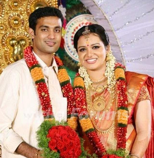 Jyotsna Radhakrishnan With Her Husband