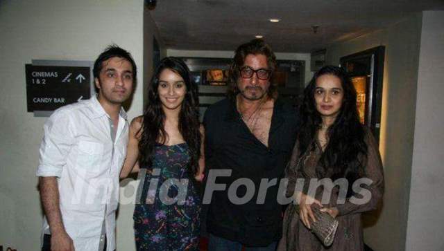 Shakti Kapoor with his family