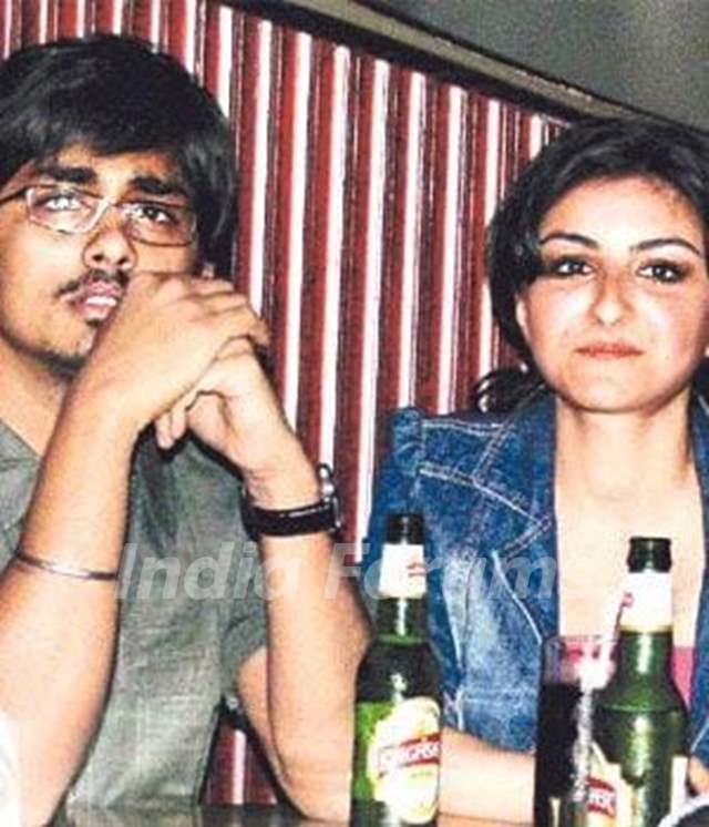 Soha Ali Khan with Siddharth