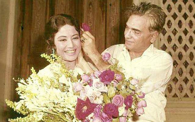 Meena Kumari With Her Husband Kamal Amrohi
