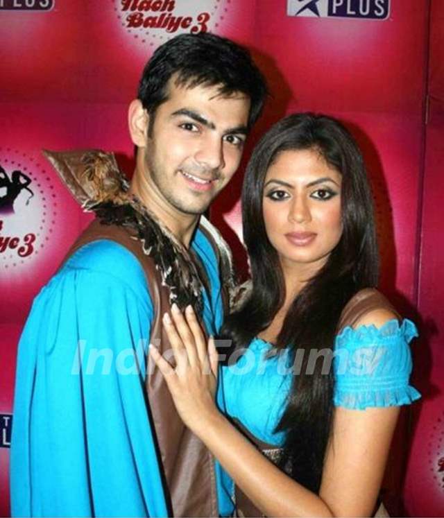 Karan V Grover with Kavita Kaushik