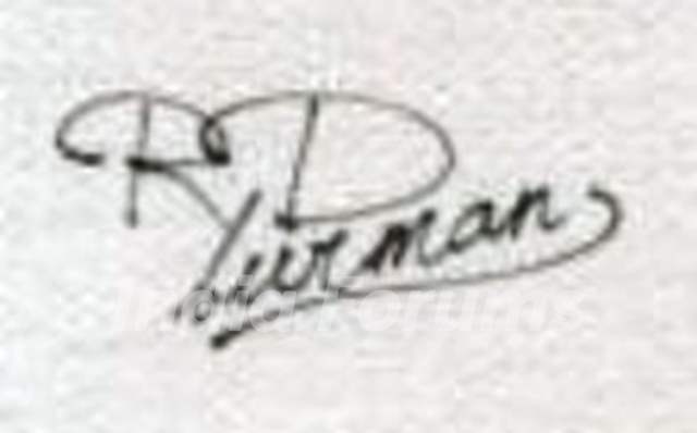 R. D. Burman's Signature