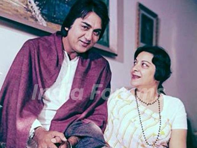 Nargis with Sunil Dutt