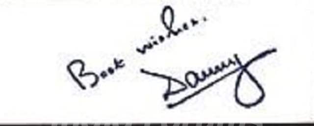 Danny Denzongpa signature