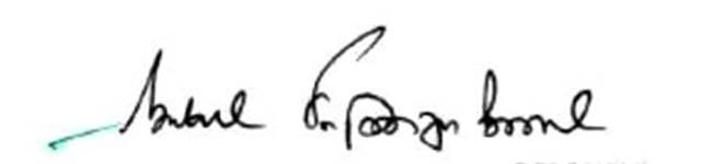 Babul Supriyo's Signature