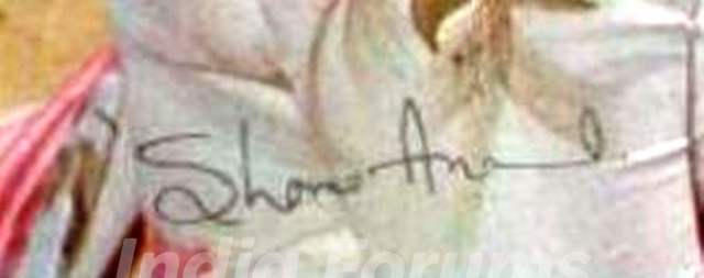 Shoma Anand's Signature