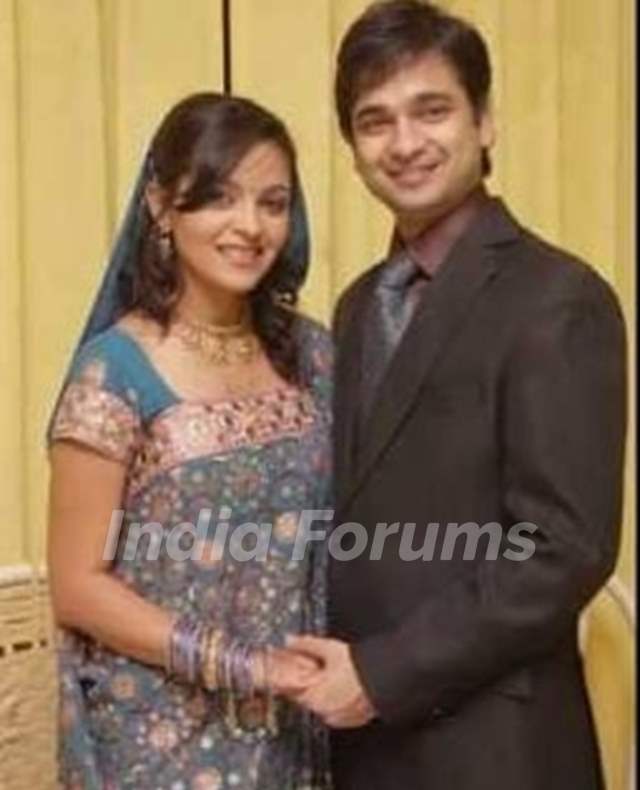 Ami Trivedi with her Husband Neeraj Sanghai