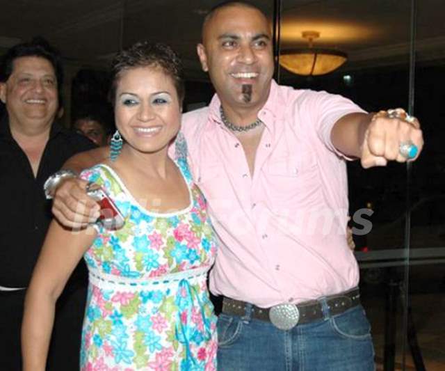 Baba Sehgal with his ex-wife Anju