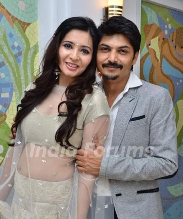 Shonali Nagrani with her husband