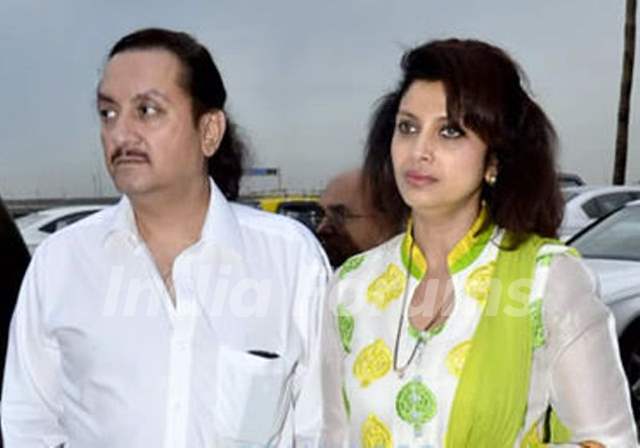 Varsha Usgaonkar With Her Husband Ajay Shankar
