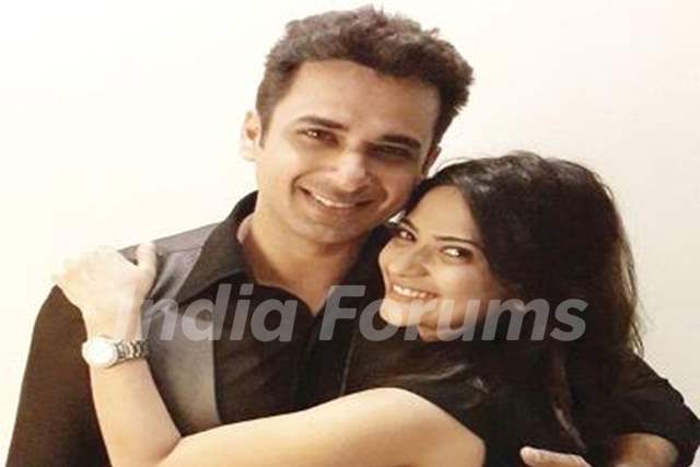 Aditi Sharma with her husband