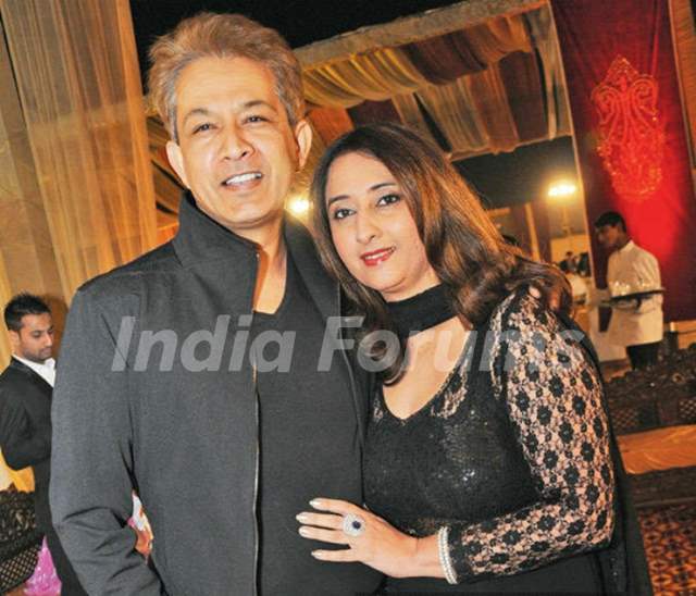 Jawed Habib with Wife Shaheen Habib