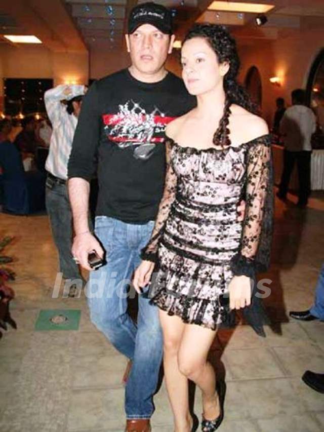 Kangana Ranaut with Aditya Pancholi