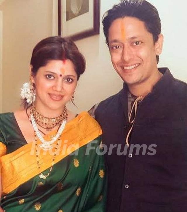 Karuna Pandey with her husband