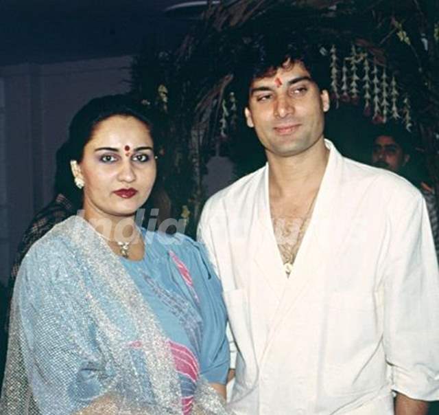Reena Roy with Mohsin Khan