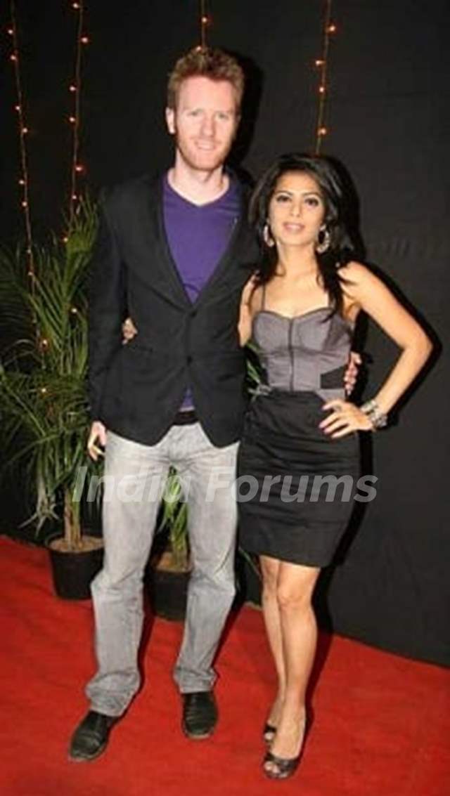 Alex with his wife Sweta Keswani