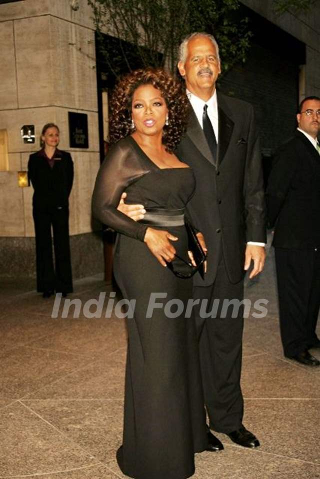 Oprah and Stedman Graham