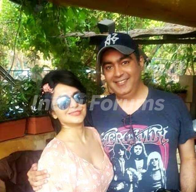 Roop Durgapal with her husband Deepak Nailwal