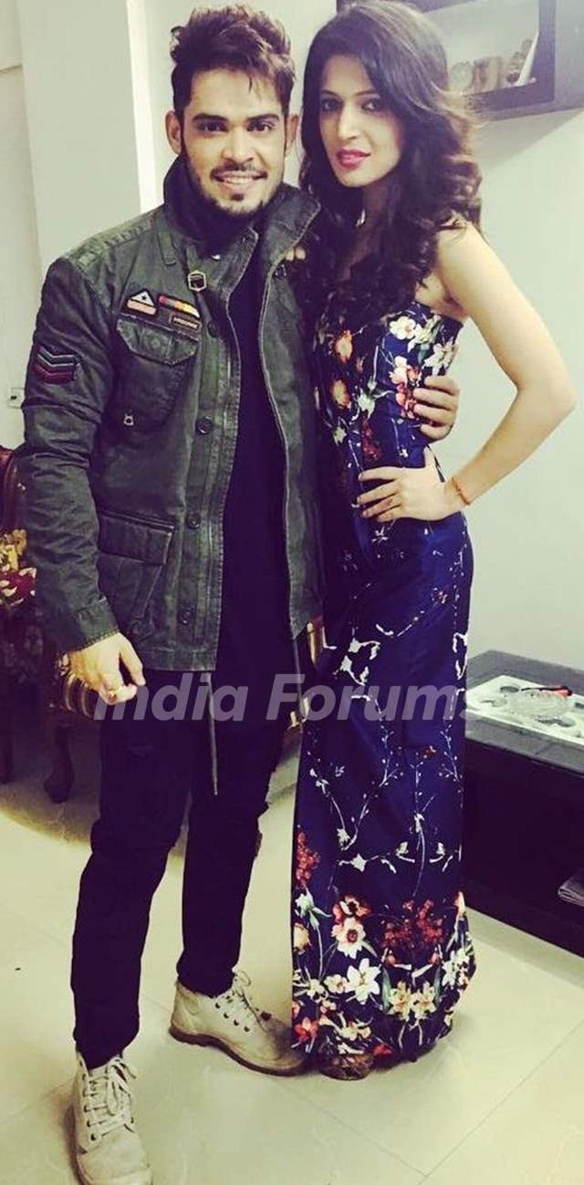 Charlie Chauhan With Kunwar Amar 