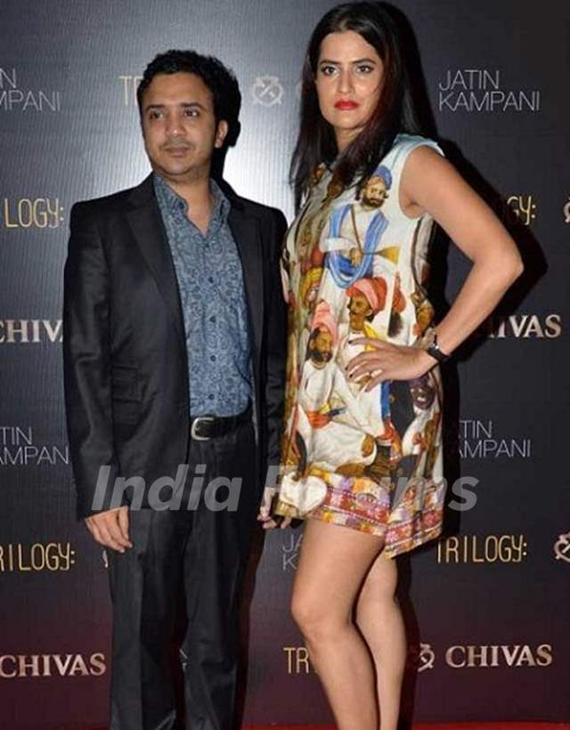 Sona Mohapatra with husband Ram Sampath