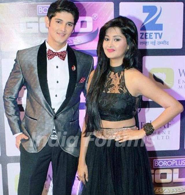Rohan Mehra with Kanchi Singh