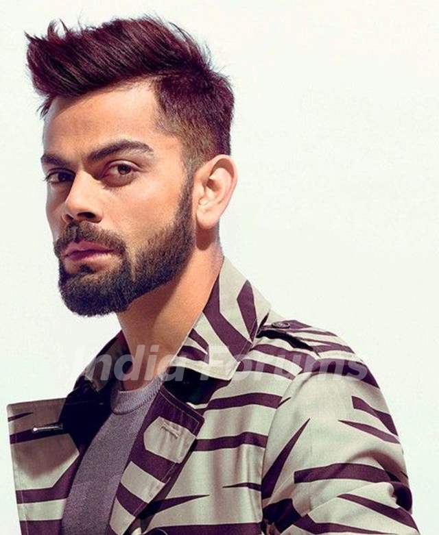 VIRAT KOHLI HAIRSTYLE ☆ SPIKY QUIFF ☆ SLIKHAAR TV - YouTube